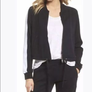 UGG Women’s Lizy Track Jacket Merino Wool SZ M